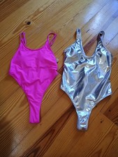 Pink Thong Swimsuit Size Medium
