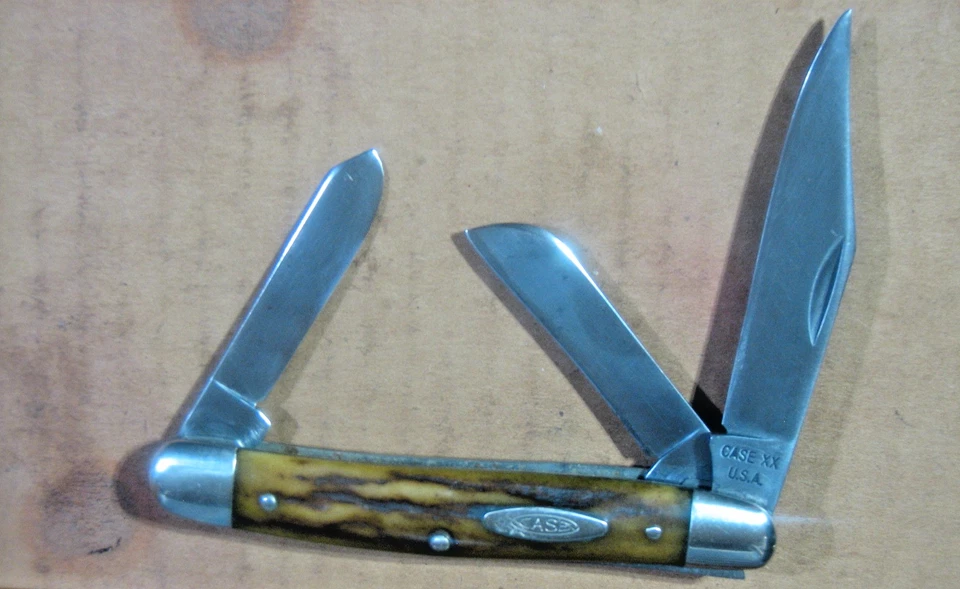 Estuche De Colección XX 5347 HP Ciervo Hueso Stockman EE. UU. Foto 2 de 4