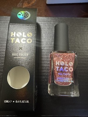 Holo Taco Rose Gold Flake Taco Topper Neu Mit Box