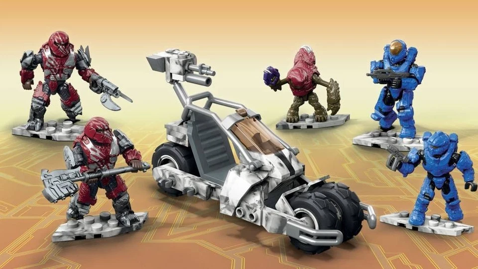 NUEVO MEGA CONSTRUX BLOKS HALO ARCTIC JACKRABBIT ASALTO SET FGR21 Foto 3 de 4