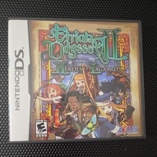 Etrian Odyssey II: Heroes of Lagaard (Nintendo DS, 2008) CIB Tested Working