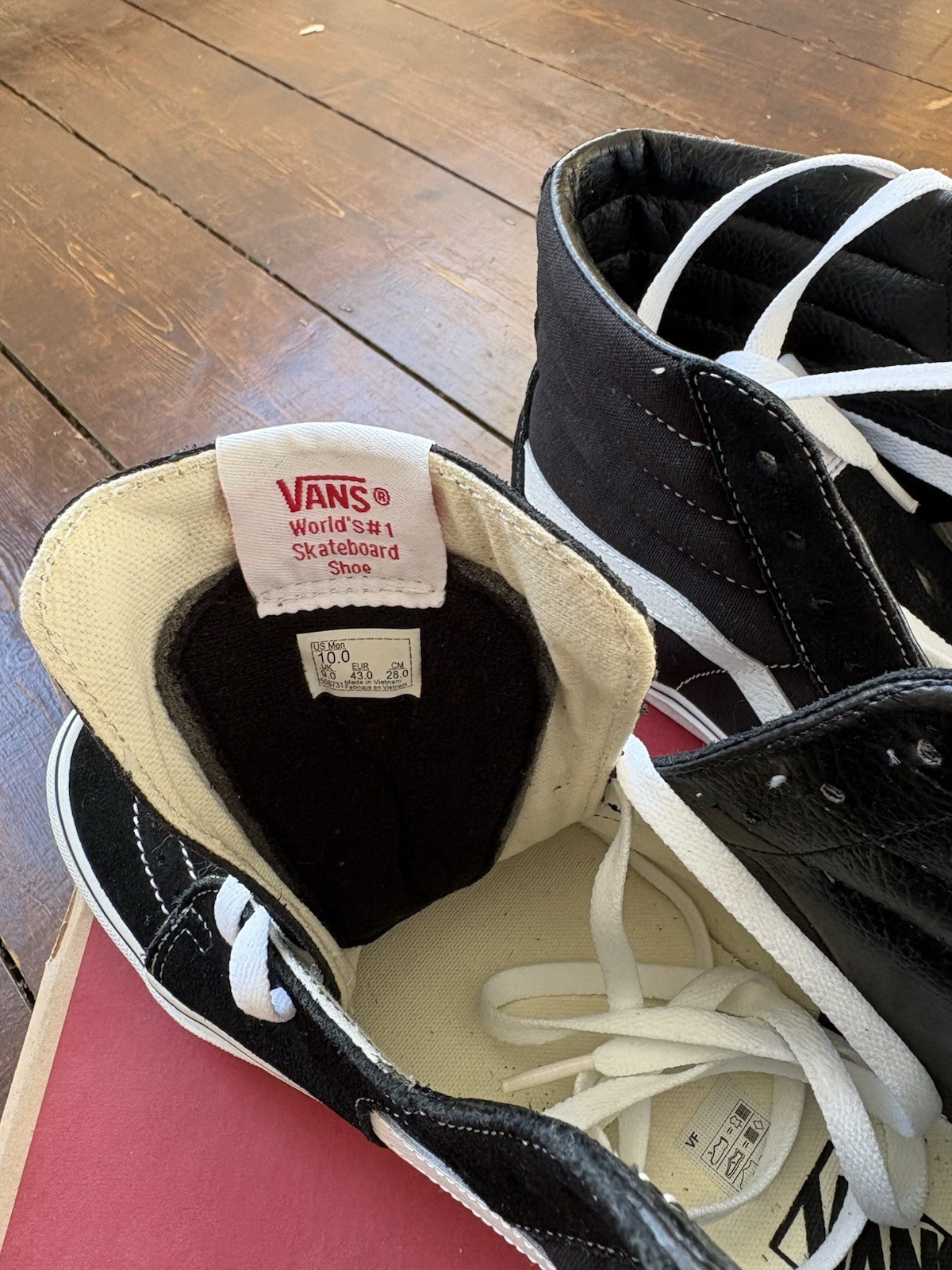 Rare Supreme x Vans Sk8-Hi Pro 'Bruce Lee' Black Graphic Sneakers Men's Size uK9 image 2