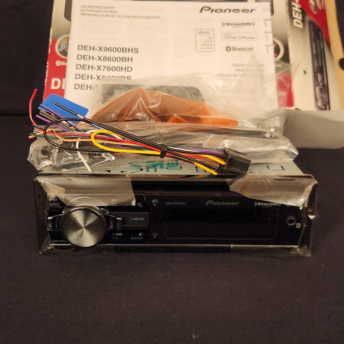 Pioneer DEH-S600 カーオーディオ　花火 Pioneer DEH-X9600BHS Bluetooth Cd Player Receiver Car Stereo Rare