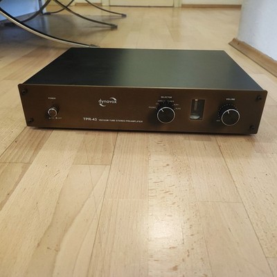 DYNAVOX Preamplificatore Tubolare TPR-43 Nero Con Phono MM/MC - TPR43