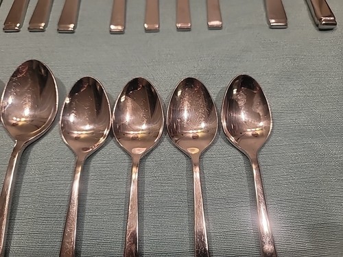 Reed & Barton Barclay Pattern Japan 23 Pcs Place Setting For Four Stainless - Picture 20 of 22