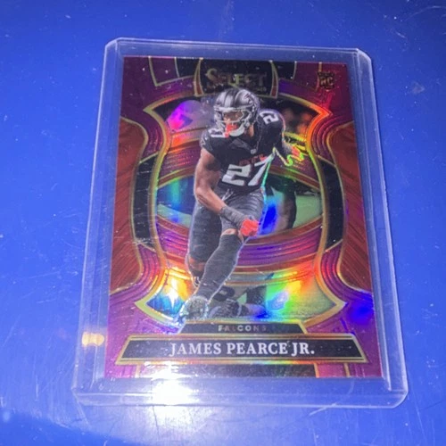 Panini Select 2025 James Pearce Jr. Prizm Concourse Rookie Falcons #48 /75
