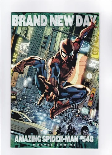 Amazing Spider-Man ##546 VF 8.0 Variant Cover 1st Mister Negative Brand New Day!
