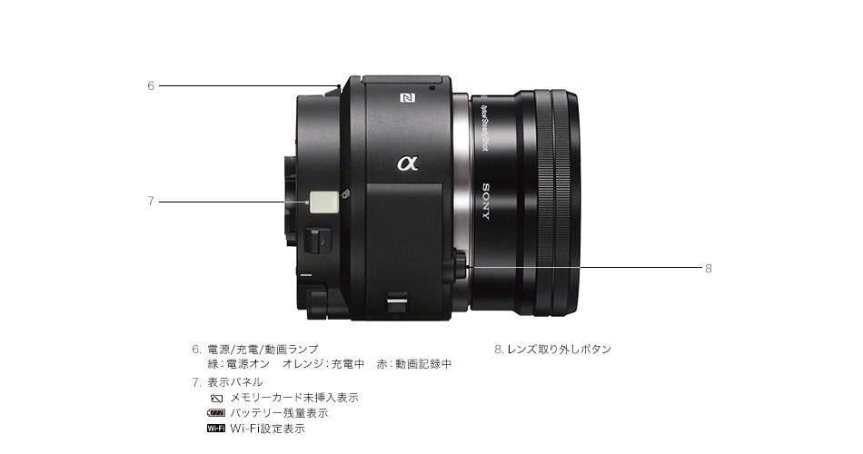 Sony ILCE-QX1L Black Digital Camera Lens Kit 16-50mm f/3.5-5.6 