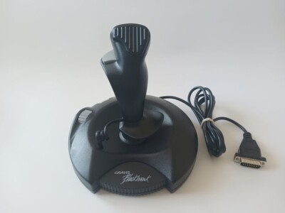 Gravis Blackhawk IBM PC Vintage Joystick Flight Stick Controller 5-Button Model 