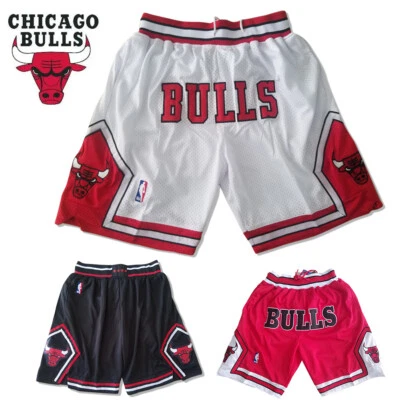 Classic Chicago Bulls Basketball shorts Genähte Finals