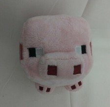 Jinx Minecraft 7" Pink Plush Pig Novelty Character 2017 Mojang stuffed animal