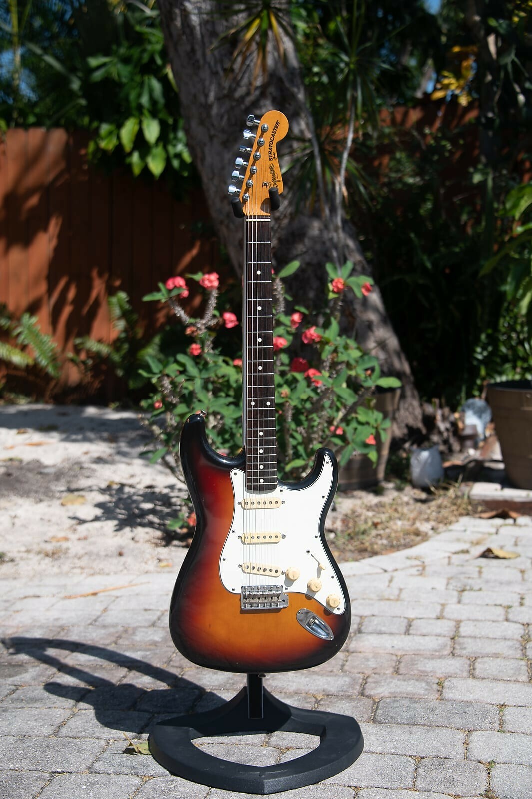 1986 Squier By Fender E Serial Stratocaster Sunburst Made In Japan