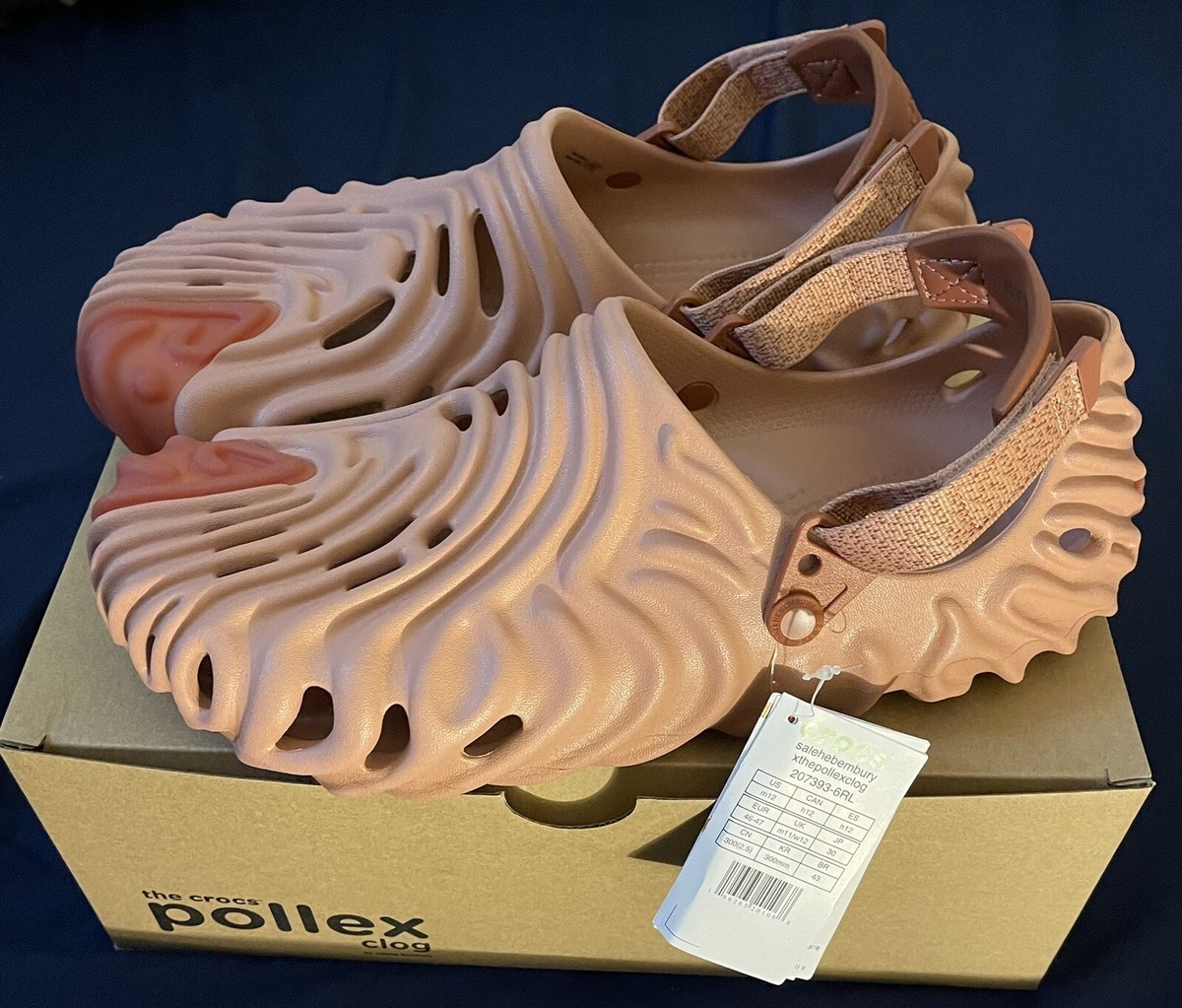 Salehe Bembury × Crocs PollexClog Kuwata Crocs x Salehe Bembury Pollex Clog - Kuwata Red/Orange Size