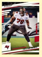 2022 Panini Prestige Football Tristan Wirfs card #279 Tampa Bay Buccaneers