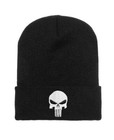 Punisher Embroidery Knit Beanie Cap Cuff Winter Dad's Best Army Military Gift