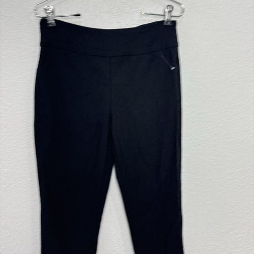Tribal Black Stretch Pull On Straight Leg Pants Womens Size 8 Casual Or Formal - Bild 6 von 18