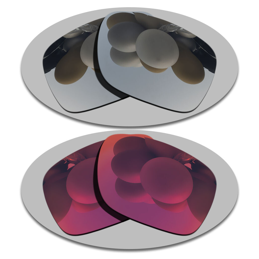 Silver&Midnight Sun Replacement Lenses For-SPY Optic Discord Polarized