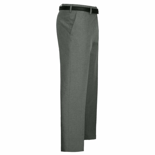 PANTALONES DE HOMBRE OFICINA NEGOCIOS FORMALES INFORMALES INTELIGENTES GRANDES PLUS PANTALONES DE BOLSILLO CINTURÓN - Imagen 11 de 15