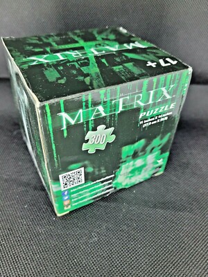 The Matrix 300 piece puzzle Box 11x14 inch Enter The Matrix collectable Cardinal