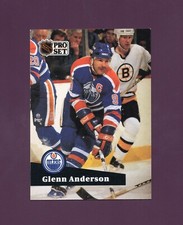 1991 Pro Set Glenn Anderson #75 - Edmonton Oilers