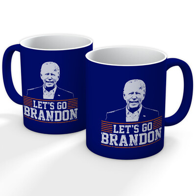 JOE BIDEN LET'S GO BRANDON INTERNET MEME MENGE SANG TASSE IN VERSCHIEDENEN FARBEN