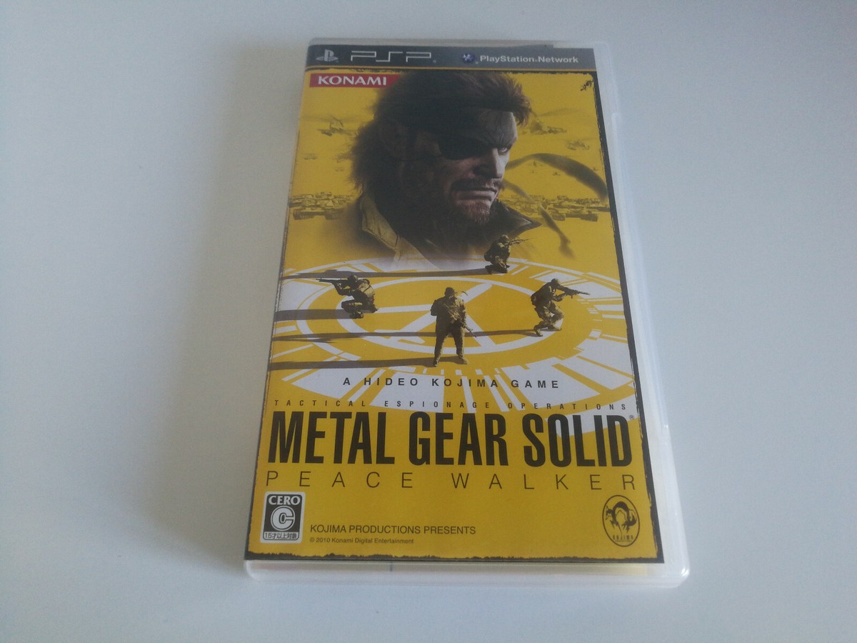 Jeu Sony PSP - Metal Gear Solid Peace Walker - Neuf Sous Blister