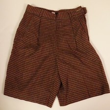 Esprit Collection - Plaid 3 Tone Shorts Size 5/6 Vintage