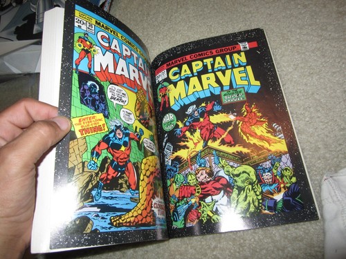 EXTREMELY RARE LIFE OF CAPTAIN MARVEL TRADE PAPERBACK COLLECTING 1ST THANOS!!! - Picture 6 of 12