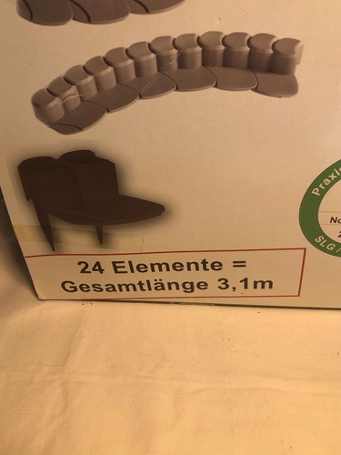 PowerTec 24x Rasenkante Rasenkantenprofile Beeteinfassung Beetumrandung Mähkante - Bild 5 von 6