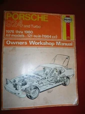 1976-1980 PORSCHE 924 & TURBO HAYNES REPAIR MANUAL SERVICE 77 78 79 SHOP