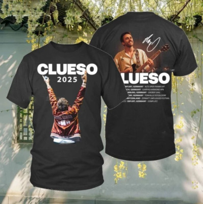 New Clueso Tour 2025 3D T Shirt For Men BL396