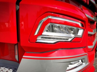 Scheinwerfer Blenden Für Neue DAF XF / DAF XG 2020+ Lkw ABS Kunststoff