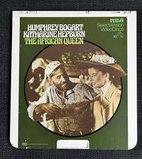 THE AFRICAN QUEEN 1951 CED VideoDisc Humphrey Bogart, Katherine Hepburn