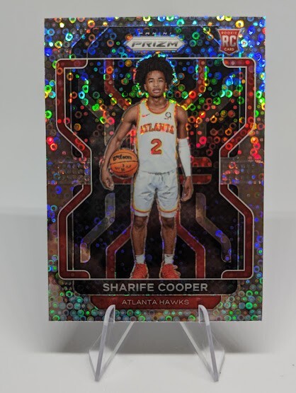 Sharife Cooper 2021-22 Panini Prizm Fast Break Silver #280 Hawks