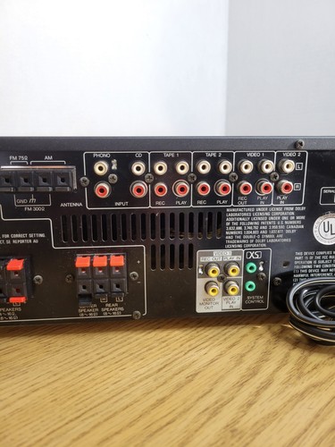 Kenwood KR-V7050 Surround Audio Video Stereo Receiver Tested Working NO REMOTE - Picture 7 of 8