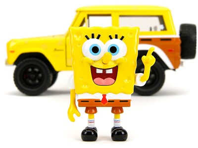 1973 FORD BRONCO & SPONGEBOB FIGURE 
