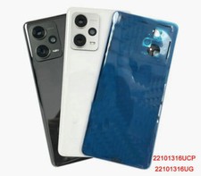 For Xiaomi Redmi Note 12 Pro Plus 5G Battery Cover Back Glass Door  Camera Lens