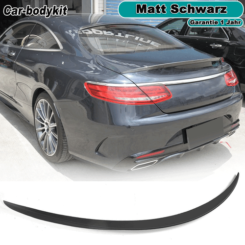 Alerón trasero negro mate ala labio para Benz C217 Coupe S400 S500 S63 S65   - Imagen 1 de 12