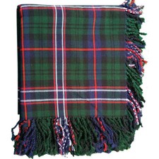 Te Kilt Mouche Plaid Écossais National Acrylique Laine 122cm X Purled Frange