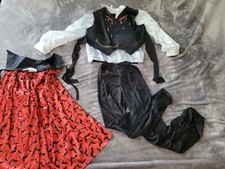 Children's Vampire Halloween Costume Size 3-4 Years