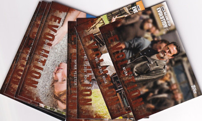 2017 Topps The Walking Dead Evolution Rust Parallel Set (100 cards)