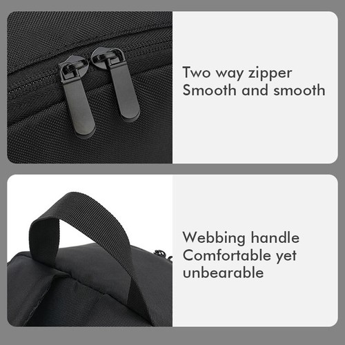 Zaino fotocamera multifunzionale video borsa DSLR digitale protezione impermeabile - Foto 12 di 29