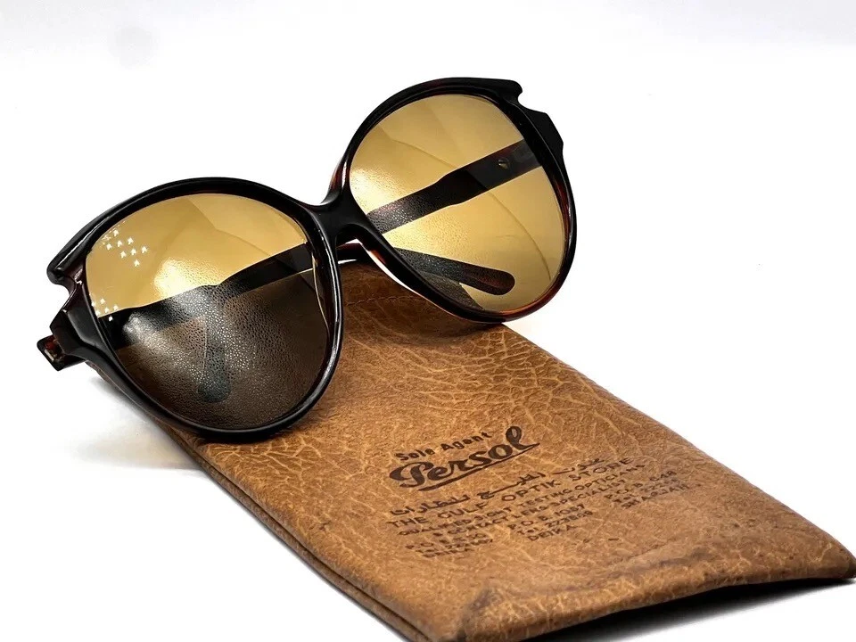 Nos Vintage Persol Ratti 09403 Gafas de sol Para mujeres Gafas de sol Lente Persolmática Foto 2 de 4