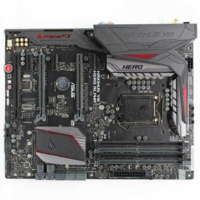ASUS Maximus VIII Hero Alpha ''ROG'' Mainboard LGA1151 DDR4 WiFi #4258