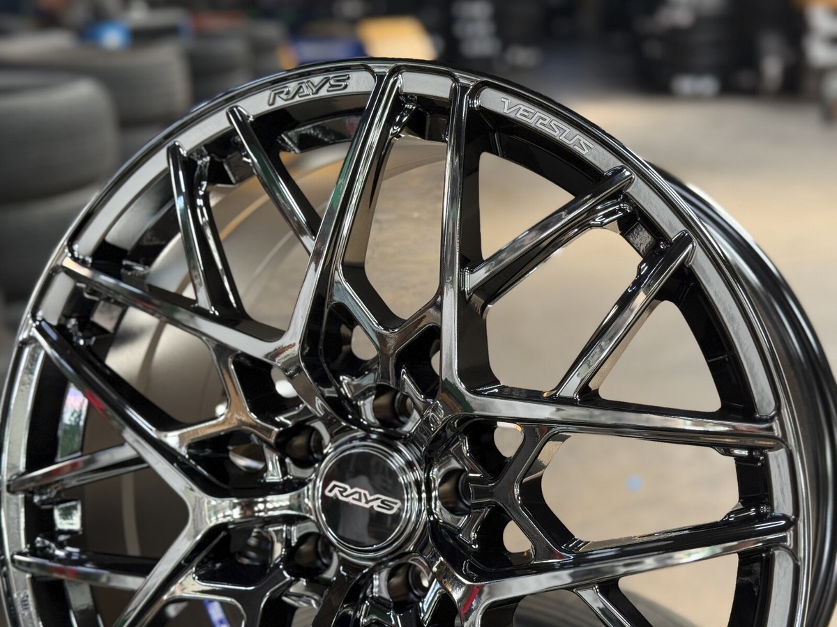 New 20x8.5 GENUINE RAYS VERSUS VV25M (4 Wheel) 5x120 fit