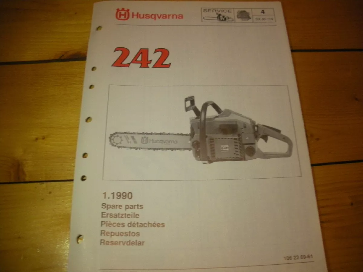 Husqvarna 242 chainsaw deals