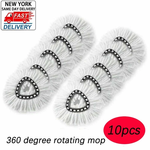 Replacement Microfiber Mop HEAD For O-Cedar Spin Mop Easy Clean Wring Refill