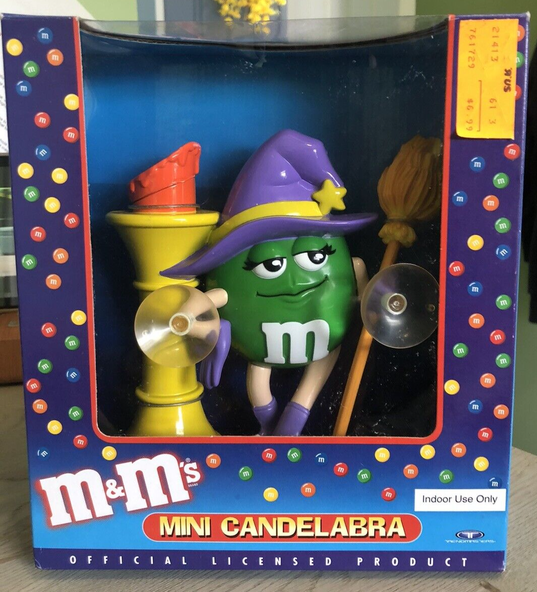 m&m's MINI CANDELABRA ハロウィンフィギュア 1999 Trendmasters M&M's