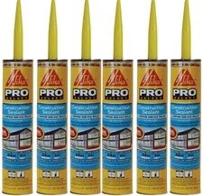 Sika Sikaflex 10.1 Oz. Pro Select Construction Sealant, Tan 515311 - Pack of 6