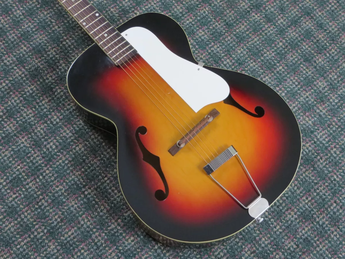 Silvertone archtop 2024 acoustic guitar